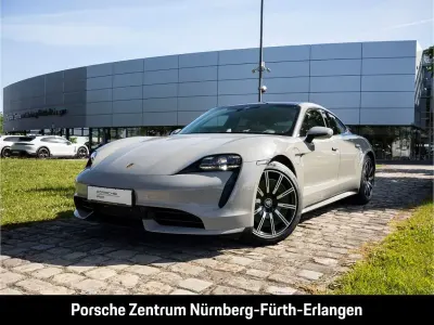 Gebraucht Porsche Taycan Turbo 500 kW (680 PS) 2021 Weiß Limousine