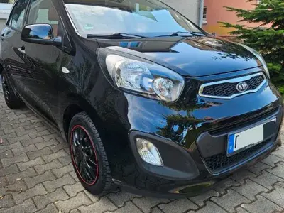 Gebraucht Kia Picanto Spirit 69 PS (50 kW) 2014 Schwarz Kleinwagen