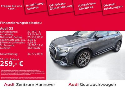 Daytonagrau perleffekt Gebraucht 2021 Audi Q3 Ambiente SUV | 31.450 € (Fairer Preis)