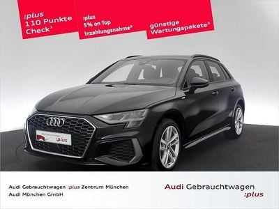 Usata Audi A3 Sportback e-tron S-Line 204 CV (150 kW) 2023 Nero Utilitaria