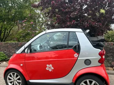 Gebraucht Smart ForTwo Cabrio 61 PS (44 kW) 2006 Rot Cabrio