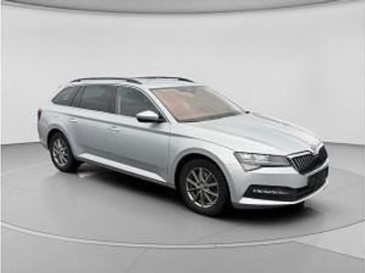 Gebraucht Skoda Superb Business Line 150 PS (110 kW) 2021 Silber (brillantsilber metallic (8e8e)) Kombi