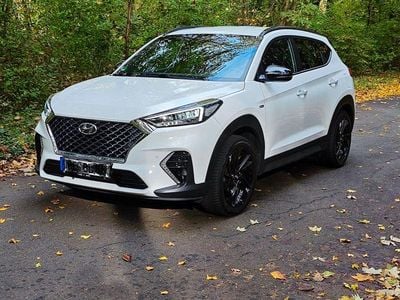 Brugt Hyundai Tucson N Line 177 HK (130 kW) 2019 Hvid SUV
