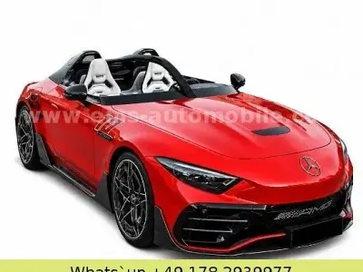 Neu Mercedes SL63 AMG AMG 585 PS (430 kW) 2026 Rot Cabrio