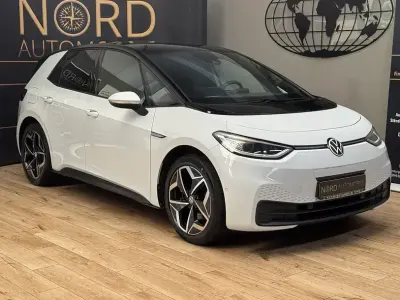 Gebraucht VW ID.3 Pure 110 kW (150 PS) 2022 Gletscherweiß metallic (metallic) Kleinwagen