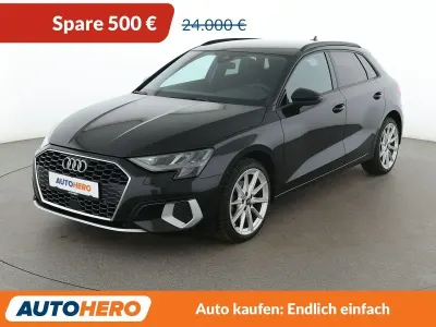 Używany Audi A3 Advanced 150 KM (110 kW) 2022 Czarny Sedan/Limuzyna