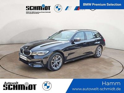 Gebraucht BMW 320 Luxury Line 190 PS (139 kW) 2021 Saphirschwarz metallic Kombi