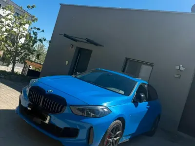 Gebraucht BMW 128 M Sport 265 PS (194 kW) 2022 Blau Kleinwagen