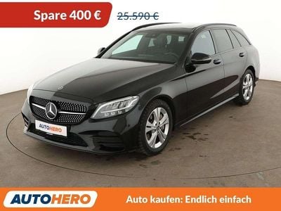 Usata Mercedes C300 AMG line 258 CV (189 kW) 2018 Nero Station wagon