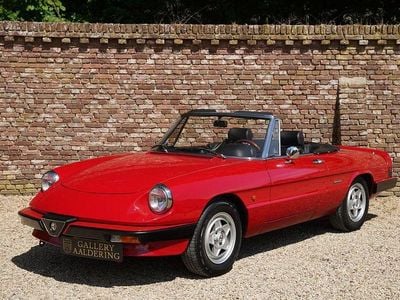 Gebraucht Alfa Romeo Spider 1990 Rot Cabrio