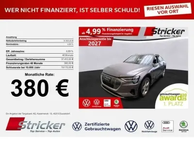 Gebraucht Audi e-tron Sportback Sport 300 kW (408 PS) 2022 Taifungrau metallic SUV