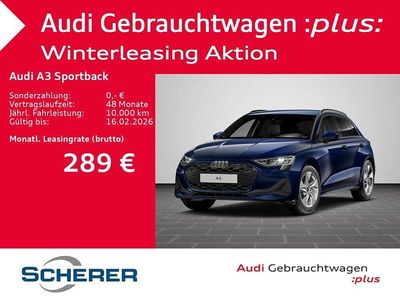 Navarrablau metallic (metallic) Gebraucht 2025 Audi A3 Ambiente Limousine | 31.790 € (Superpreis)