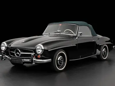 Gebraucht Mercedes 190 105 PS (77 kW) 1959 Schwarz Limousine