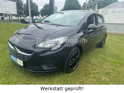 Gebraucht Opel Corsa Edition 90 PS (66 kW) 2016 Schwarz Kleinwagen