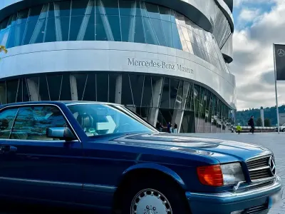Gebraucht Mercedes 560 279 PS (205 kW) 1990 Blau Coupé