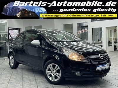 Gebraucht Opel Corsa Edition 69 PS (50 kW) 2010 Schwarz Kleinwagen