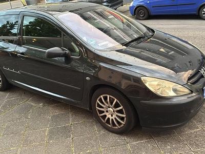 Gebraucht Peugeot 307 2003 Schwarz Kleinwagen