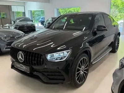 Brugt Mercedes GLC400d AMG line 330 HK (242 kW) 2021 Sort Coupe