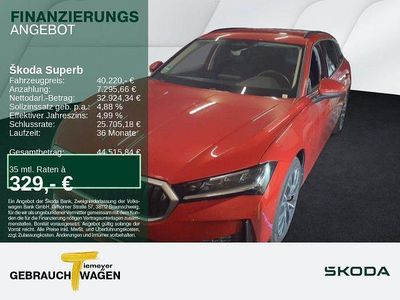 Gebraucht Skoda Superb Selection 204 PS (150 kW) 2025 Rot Kombi