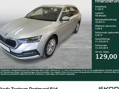 Brugt Skoda Octavia Style 150 HK (110 kW) 2023 Sølv Stationcar