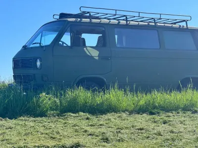 Gebraucht VW T3 69 PS (50 kW) 1987 Grün Van