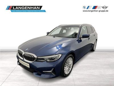 Gebraucht BMW 320 Luxury Line 190 PS (139 kW) 2021 Blau Kombi