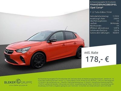 Usata Opel Corsa Edition 101 CV (74 kW) 2023 Arancione Utilitaria
