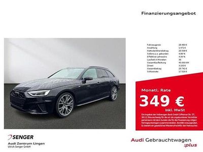 Gebraucht Audi A4 S-Line 163 PS (119 kW) 2022 Mythosschwarz metallic Kombi