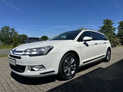 Gebraucht Citroën C5 Exclusive 150 PS (110 kW) 2016 Perlmutt weiß metallic Kombi