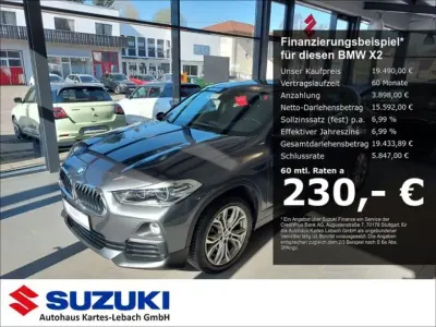 Gebraucht BMW X2 Advantage 190 PS (139 kW) 2018 Grau SUV