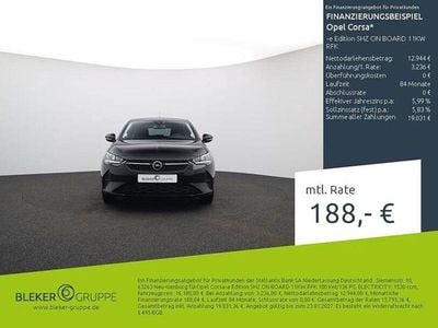 Diamant schwarz/karbon schwarz Gebraucht 2023 Opel Corsa-e Edition Kleinwagen | 16.180 € (Guter Preis)