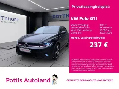 Gebraucht VW Polo GTI 207 PS (152 kW) 2022 Schwarz Kleinwagen