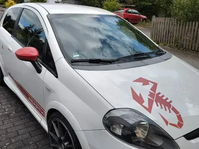 Gebraucht Abarth Punto Evo 163 PS (119 kW) 2011 Weiß Kleinwagen