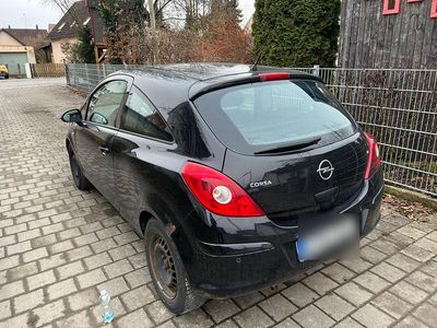 Schwarz Gebraucht 2008 Opel Corsa Kleinwagen | 800 € (Guter Preis)