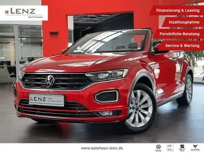Gebraucht VW T-Roc Cabriolet R-line 150 PS (110 kW) 2021 Kings red (metallic) Cabrio