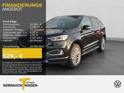 Gebraucht Ford Edge Vignale 238 PS (175 kW) 2020 Schwarz SUV