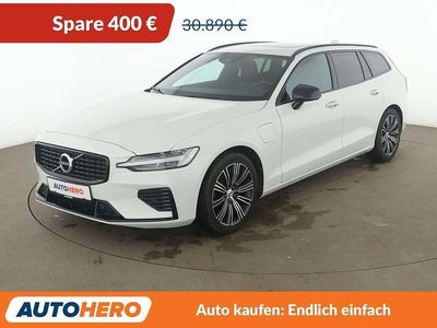 Gebraucht Volvo V60 R-Design 392 PS (288 kW) 2021 Ice white Kombi