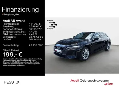 Gebraucht Audi A5 Sport 204 PS (150 kW) 2025 Mythosschwarz metallic Kombi