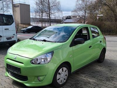 Second-hand Mitsubishi Space Star 71 CP (52 kW) 2014 Verde Monovolum