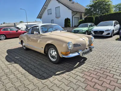 Brugt VW Karmann Ghia Karmann 50 HK (36 kW) 1971 Beige Coupe