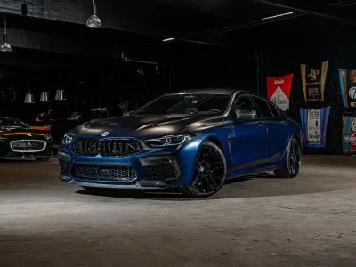 Gebraucht BMW M8 Gran Coupé Competition Edition 625 PS (459 kW) 2022 Blau Coupé