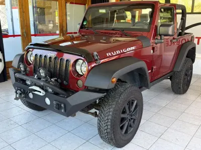 Usata Jeep Wrangler Unlimited Rubicon 177 CV (130 kW) 2010 Rosso SUV