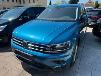 Gebraucht VW Tiguan Join 150 PS (110 kW) 2019 Carribean blue SUV