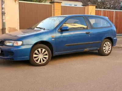 Brugt Nissan Almera 75 HK (55 kW) 1999 Blå Sedan