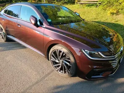 Brugt VW Arteon R-line 190 HK (139 kW) 2018 Rød Hatchback