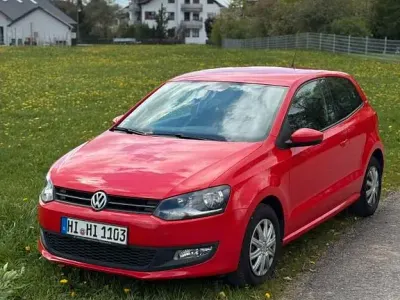 Brugt VW Polo 69 HK (50 kW) 2011 Rød Hatchback