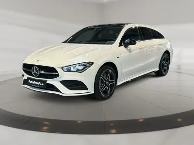 Gebraucht Mercedes CLA250e AMG 160 PS (117 kW) 2021 Unilack polarweiss Coupé