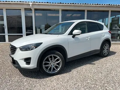 Gebraucht Mazda CX-5 Exclusive-Line 150 PS (110 kW) 2017 Weiß SUV