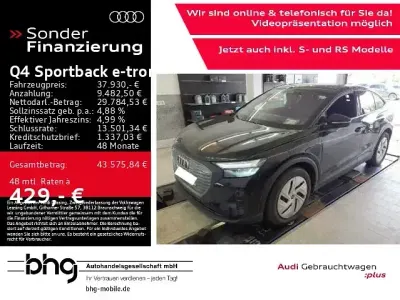 Gebraucht Audi Q4 Sportback e-tron Ambiente 210 kW (286 PS) 2024 Mythosschwarz metallic SUV