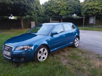 Gebraucht Audi A3 Ambition 102 PS (75 kW) 2005 Blau Kleinwagen